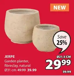 JYSK Jerpe Garden planter offer