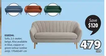 JYSK Egedal Sofa offer