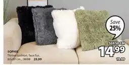 JYSK SOPHIE Throw cushion offer