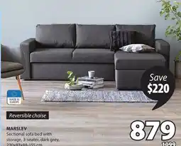 JYSK Marslev Sectional sofa offer