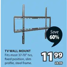 JYSK TV WALL MOUNT Fits most 37-70 tvs offer