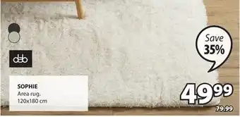 JYSK Sophie Area rug offer