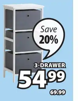 JYSK ODBY 3-DRAWER STORAGE offer