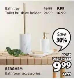 JYSK BERGHEM Bathroom accessories offer