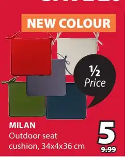 JYSK Milan Outdoor seat cushion offer