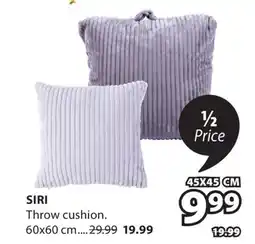 JYSK Siri Throw cushion offer