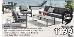 JYSK Vonge 4 - piece conversation set offer