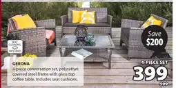 JYSK Gerona 4-piece conversation set offer