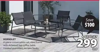 JYSK Hornslet 4 - piece conversation set offer