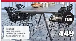 JYSK Fausing Patio dining table offer
