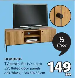 JYSK HEMDRUP TV bench offer