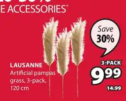 JYSK Lausanne Artificial pampas grass offer