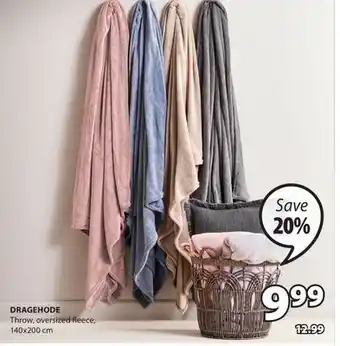 JYSK DRAGEHODE Throw offer