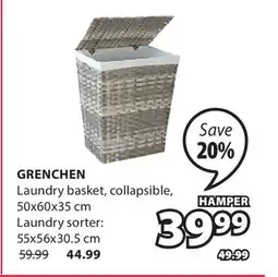 JYSK GRENCHEN Laundry basket offer