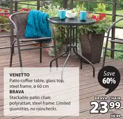 JYSK VENETTO Patio coffee table offer