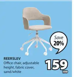 JYSK Reerslev Office chair offer