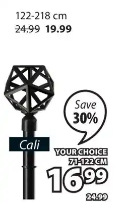 JYSK Cali Curtain Rod offer