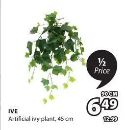 JYSK Ive Artificial ivy plant offer