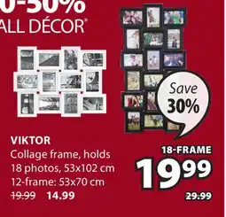 JYSK Viktor Collage frame offer