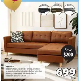 JYSK FALSLEV Sectional sofa offer