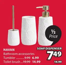 JYSK NAVAN Bathroom accessories offer