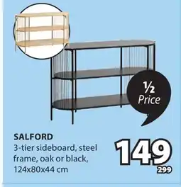 JYSK SALFORD 3-tier sideboard offer