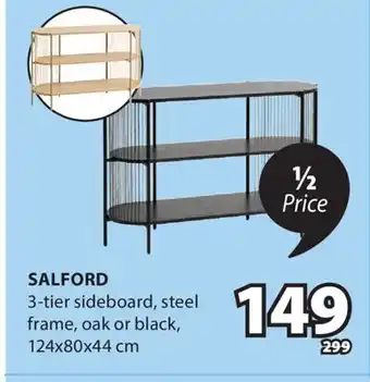 JYSK SALFORD 3-tier sideboard offer