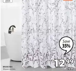 JYSK Branches Shower Curtain offer