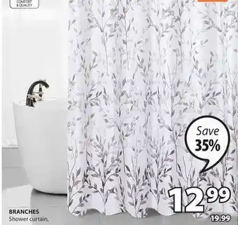 JYSK Branches Shower Curtain offer