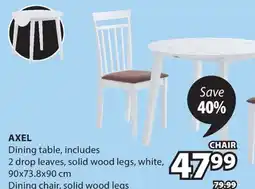 JYSK AXEL Dining table offer