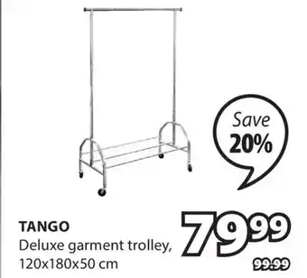 JYSK TANGO Deluxe garment trolley offer