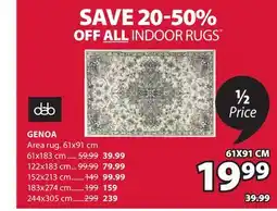 JYSK GENOA Area rug offer