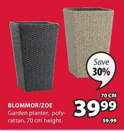 JYSK BLOMMOR/ZOE Garden planter offer