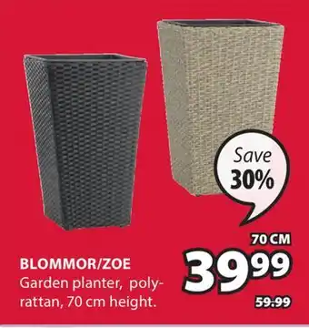 JYSK BLOMMOR/ZOE Garden planter offer