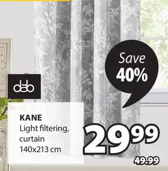 JYSK KANE Light filtering offer
