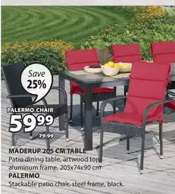 JYSK MADERUP 205 CM TABLE offer