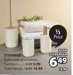 JYSK Steninge Bathroom Accessories offer
