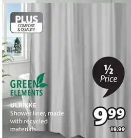 JYSK ULRIKKE Shower liner offer