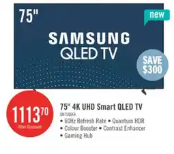 The Brick Samsung 75 Q6F QLED Smart TV with Vision AI offer