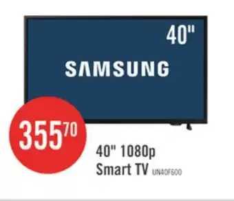 The Brick Samsung 40 Full HD F6000 4K Smart TV offer