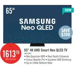 The Brick Samsung 65 QN80F Neo QLED 4K AI Smart TV (QN65QN80FAFXZC) offer