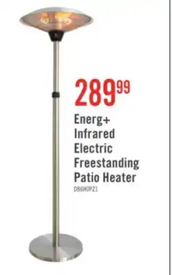 The Brick Energ+ Infrared Electric Freestanding Patio Heater - HEA-21821SH-T offer