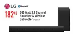The Brick LG 2.1 CH Bluetooth Dolby Digital Soundbar with Wireless Subwoofer (S40T.DCANLLK) offer