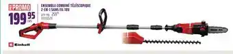 Gagnon - La Grande Quincaillerie ENSEMBLE COMBINÉ TÉLÉSCOPIQUE 2-EN-1 SANS FIL 18V EINHELL offer