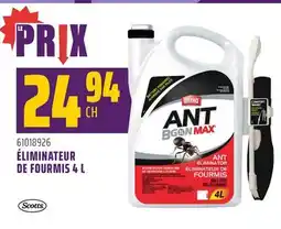Gagnon - La Grande Quincaillerie ÉLIMINATEUR DE FOURMIS 4 L SCOTTS offer