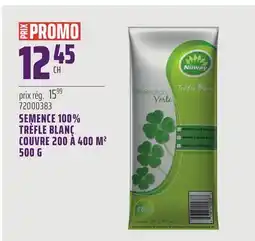 Gagnon - La Grande Quincaillerie SEMENCE 100% TRÈFLE BLANC COUVRE 200 À 400 M2 500 G offer