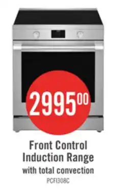 The Brick Frigidaire Professional 6.2 Cu. Ft. Induction Range With Total Convection and Easy-to-Clean Cooktop offer