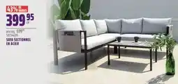 Gagnon - La Grande Quincaillerie SOFA SECTIONNEL EN ACIER offer