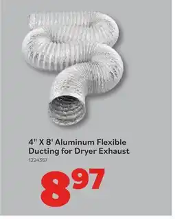 Matériaux Pont Masson 4 x 8' Aluminum Flexible Ducting for Dryer Exhaust offer
