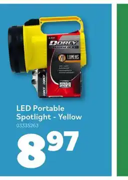 Matériaux Pont Masson Dorcy LED Portable Spotlight-Yellow offer